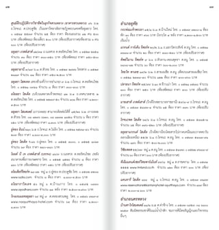 82                                                                                                                                           83


     ศูนย์ฝึกปฏิบัติการวิชาชีพในธุรกิจสวนหลวง (อาคารสวนหลวง) ๙๖ ม.๒     อ�ำเภออุทัย
     ถ.โรจนะ ต.ประตูชัย (ในมหาวิทยาลัยราชภัฏพระนครศรีอยุธยา) โทร.       กระท่อมเจ้าพระยา ๔๕/๑ ม.๘ ต.บ้านใหม่ โทร. ๐ ๓๕๓๙ ๘๒๐๐-๑ ห้อง
     ๐ ๓๕๒๔ ๕๕๓๗ จ�ำนวน ๒๕ ห้อง ราคา ห้องนอนรวม ๑๒ คน ๕๐๐               พัก ๑๐ ห้อง ราคา ๙๐๐ บาท บังกะโล ๔ หลัง ราคา ๑,๒๐๐-๑,๕๐๐ บาท
     บาท (ห้องพัดลม) ห้องเดี่ยว ๕๐๐ บาท (ห้องปรับอากาศ)/ห้องรวม ๖ คน    (ริมน�้ำ)
     ๖๐๐ บาท (ห้องปรับอากาศ)                                            แกรนด์ การ์เด้น รีสอร์ท ๒๐/๒ ม.๑ ถ.แยกวัดกะสังข์ ต.ธนู โทร. ๐ ๓๕๒๑
     อยธยา เกสตเ์ ฮาส์ ๑๒/๓๔ ถ.นเรศวร ต.หอรตนไชย โทร. ๐ ๓๕๒๓ ๒๖๕๘
         ุ                                     ั                        ๓๖๘๘-๙ จ�ำนวน ๒๐ ห้อง ราคา ๔๘๐-๕๔๐ บาท (ห้องปรับอากาศ)
     จ�ำนวน ๓๐ ห้อง ราคา ๓๐๐-๓๕๐ บาท (ห้องพัดลม) ราคา ๔๕๐-๕๐๐           ทิพย์วิมาน รีสอร์ท ๙ ม.๖ ถ.หัวลาน-ดอนพุทรา ต.ธนู โทร. ๐ ๓๕๓๕
     บาท (ห้องปรับอากาศ)                                                ๖๘๐๘-๑๒ จ�ำนวน ๖๐ ห้อง ราคา ๖๐๐-๒,๐๐๐ บาท
     อยุธยาธานี ๔/๘๙ ม.๘ ต.หัวรอ โทร. ๐ ๓๕๒๓ ๒๗๗๖ โทรสาร ๐ ๓๕๒๓         ไทยไท พาเลซ ๑๙/๒ ม.๒ ถ.สายเอเซีย ต.ธนู (ติดถนนสายเอเซีย) โทร.
     ๒๘๑๗ จ�ำนวน ๘๑ ห้อง ราคา ๙๕๐-๒,๕๐๐ บาท                             ๐ ๓๕๒๑ ๒๓๓๘-๔๐ จ�ำนวน ๑๒๒ ห้อง ราคา ๔๐๐-๙๐๐ บาท
     อยุธยา โฮสเทล (ตรงข้ามที่ว่าการอ�ำเภอ) ๗ ม.๒ ถ.โรจนะ ต.หอรัตนไชย   ปลายนา รีสอร์ท ๒๕/๙๙ ม.๑๐ ต.ข้าวเม่า โทร. ๐ ๓๕๒๑ ๓๕๓๘ จ�ำนวน
     โทร. ๐ ๓๕๒๑ ๐๙๔๑ จ�ำนวน ๘ ห้อง ราคา ๓๐๐-๔๐๐ บาท                    ๑๐๐ ห้อง ราคา ๒๕๐ บาท (ห้องพัดลม) ราคา ๔๐๐ บาท (ห้องปรับ
     อโยธยา โฮเต็ล (บริเวณตลาดเจ้าพรหม) ๑๒ ม.๔ ถ.เทศบาลสาย ๒            อากาศ)
     ต.หอรัตนไชย โทร. ๐ ๓๕๒๕ ๒๒๔๙-๕๐ จ�ำนวน ๑๐๑ ห้อง ราคา ๑,๒๐๐-        มายเฮาส์ เกสต์เฮาส์ (ใกล้โรงพยาบาลราชธานี) ๕๙/๘-๙ ถ.โรจนะ ต.ธนู
     ๓,๕๐๐ บาท                                                          โทร. ๐ ๓๕๓๓ ๕๔๙๓-๔ จ�ำนวน ๑๕ ห้อง ราคา ๓๗๐ บาท (ห้องปรับ
     อยุธยา โฮมสเตย์ (เกาะลอย) สามารถติดต่อได้ที่ ๑๕/๒๖ ม.๒ เกาะลอย     อากาศ)
     ต.หัวรอ โทร. ๐๘ ๑๒๙๐ ๖๖๓๐, ๐๘ ๑๔๓๔ ๑๘๕๘ จ�ำนวน ๖ ห้อง ราคา         โรจนะพล โฮเต็ล ๖๔/๖ ม.๑ ถ.โรจนะ ต.ธนู โทร. ๐ ๓๕๓๓ ๕๘๘๕-๘
     ๖๕๐ บาท (ห้องพัดลม) ราคา ๑,๓๐๐ บาท (ห้องปรับอากาศ)                 จ�ำนวน ๖๕ ห้อง ๓๙๐-๕๒๐ บาท (ห้องปรับอากาศ)
     อู่ทอง อินน์ ๒๑๐ ม.๕ ถ.โรจนะ ต.ไผ่ลิง โทร. ๐ ๓๕๒๑ ๒๕๓๑-๔๐ จ�ำนวน   อยุธยาแกรนด์ โฮเต็ล (ใกล้สถานีรถโดยสารไปภาคเหนือและภาคตะวัน
     ๒๐๗ ห้อง ราคา ๑,๖๐๐-๔,๐๐๐ บาท                                      ออกเฉียงเหนือ) ๕๕/๕ ม.๑ ถ.โรจนะ ต.ธนู โทร. ๐ ๓๕๓๓ ๕๔๘๓-๙๑
     อู่ทอง โฮเต็ล จ.๘๖ ถ.อู่ทอง โทร. ๐ ๓๕๒๕ ๓๐๐๐, ๐ ๓๕๒๕ ๑๐๖๓          จ�ำนวน ๑๙๐ ห้อง ราคา ๕๐๐-๒,๐๐๐ บาท
     จ�ำนวน ๖๗ ห้อง ราคา ๒๔๐-๓๘๐ บาท                                    วิชัยเพลส ๕๕/๗๗ หมู่ ๑ ต.ธนู โทร. ๐ ๓๕๓๓ ๕๔๗๗, ๐ ๓๕๒๒ ๙๖๘๘-๙
     โอลด์ บี เจ เกสต์เฮาส์ (บรรจง) ๑๖/๗ ถ.นเรศวร ต.หอรัตนไชย (หลัง     จ�ำนวน ๖๐ ห้อง ราคา ๖๐๐ บาท (ห้องปรับอากาศ)
     ธนาคารเพื่อการเกษตรฯ) โทร. ๐ ๓๕๒๕ ๑๕๒๖ จ�ำนวน ๘ ห้อง ราคา          ทีเอ็มแลนด์เซอร์วิสอพาร์เม้นท์ ๙๙/๘ หมู่ ๔ ต.ราชคราม โทร. ๐ ๓๕๗๔
     ๑๖๐ บาท (ห้องพัดลม) ราคา ๓๕๐ บาท (ห้องปรับอากาศ)                   ๕๕๕๕ www.tmland.co.th จ�ำนวน ๑๒๐ ห้อง ราคา ๖๐๐ บาท (ห้อง
     อโยเดยรรสอรท ๑๑-๑๒ หมู่ ๔ ถ.อทอง ต.ประตชย โทร. ๐ ๓๕๓๒ ๓๒๐๘
           ี ์ี ์                      ู่          ูั                   ปรับอากาศ)
     www.iudia.com จ�ำนวน ๘ ห้อง ราคา ๑,๘๐๐-๔,๕๐๐ บาท                   แคนทารี โฮเต็ล ๑๖๘ หมู่ ๑ ถ.โรจนะ ต.ธนู โทร. ๐ ๓๕๓๓ ๗๑๗๗
     อโยธาราวิลเลจ ๕๖ หมู่ ๖ ต.บ้านเกาะ โทร. ๐ ๓๕๙๕ ๐๗๗๐                www.reservations@kantanryhotel-ayutthaya.com จำนวน ๑๖๙ หอง
                                                                                                                            �           ้
     www.ayodhara.com จ�ำนวน ๑๔ หลัง ราคา ๒,๕๐๐-๓,๙๐๐ บาท               ราคา ๒,๐๐๐-๔,๖๐๐ บาท
     โรงแรมแอทอยุธยา ๖๙ หมู่ ๗ ต.คลองสวนพลู โทร. ๐ ๓๕๔๖ ๗๔๗-๙
     www.naayutthaya-hotel.com จ�ำนวน ๖๔ ห้อง ราคา ๑,๒๐๐-               อ�ำเภอนครหลวง
     ๑,๔๐๐ บาท                                                          บานสาไรโฮมสเตย์ ๑๑/๒ ม.๕ ต.ทาชาง โทร. ๐ ๓๕๗๓ ๐๙๕๗, ๐๘ ๖๘๐๐
                                                                           ้                           ่ ้
                                                                        ๒๖๕๗ สัมผัสธรรมชาติริมแม่น�้ำป่าสัก ชมการตีมีดอรัญญิกและกิจกรรม
                                                                        อื่นๆ
 