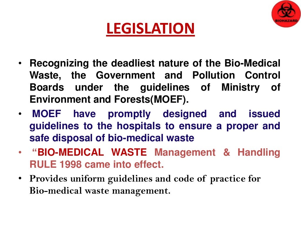 Biomedical waste management dr.praveen doddamani