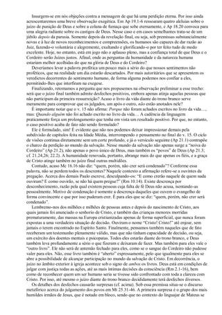 24.apocalipse   comentário esperança