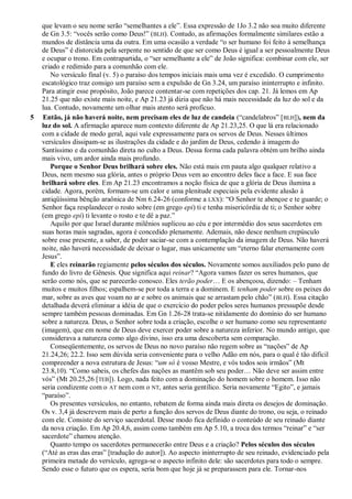 24.apocalipse   comentário esperança