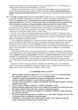 24.apocalipse   comentário esperança