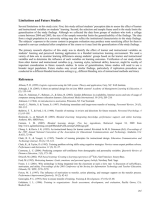 Learner and Instructional Factors Influencing Learning Outcomes within ...