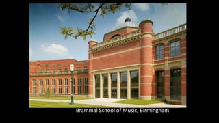 Chiswick Point, London
Chiswick Point, London
Brammal School of Music, Birmingham
 