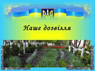 Наше дозвілля
 