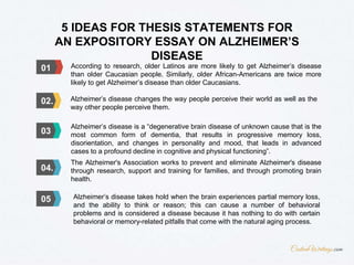 thesis statement for memory essay