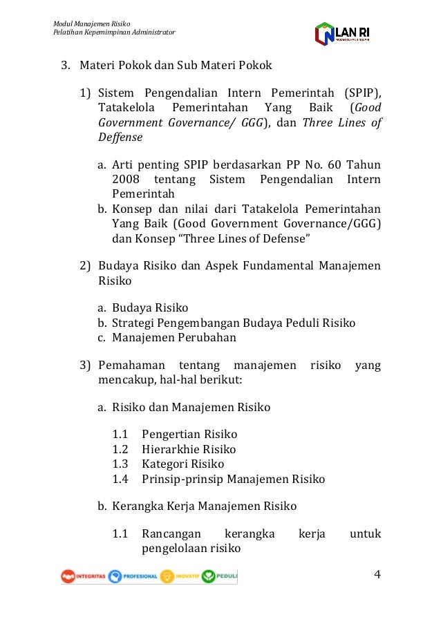 24 Agenda Iii Pka Modul Manajemen Resiko