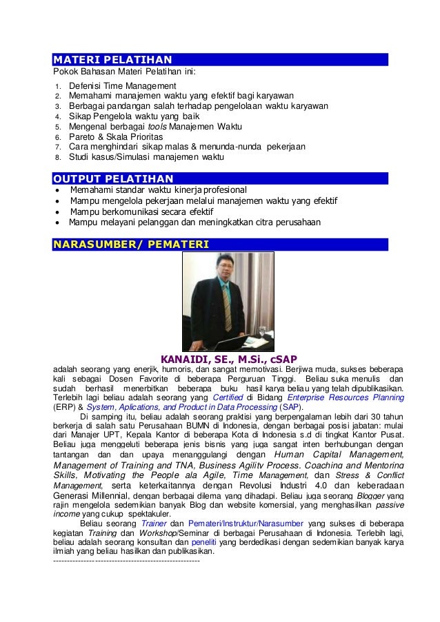 (2022) Silabus Training 