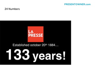 24 Numbers
PRESENTOWNER.com
 