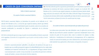 CASOS EN QUE CONVERGEN INFRACCIONES PROCESALES E IC
OBJETIVO
 