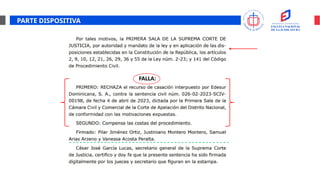 PARTE DISPOSITIVA
 