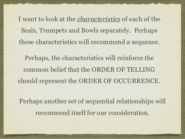 Seals Trumpets And Bowls Chart