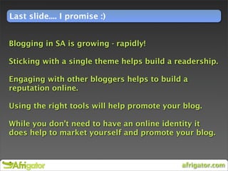 24.com Blogging Workshop