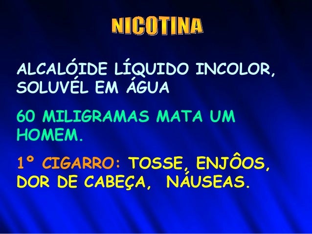 A fumagem deixada e quer dormir