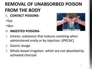 Injested Poisons General Principles of Toxicology | PPTX