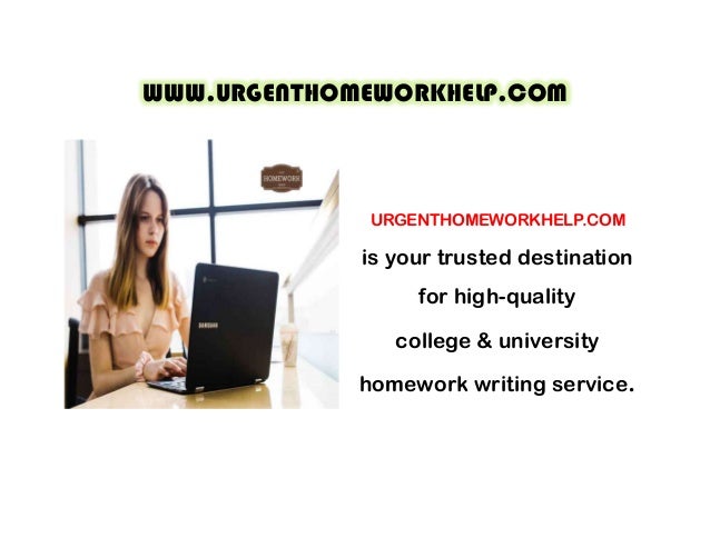 Homework writing services