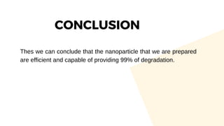 Synthesis and Characterization of doped titanium dioxide nanoparticles ...