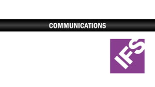 COMMUNICATIONS

 