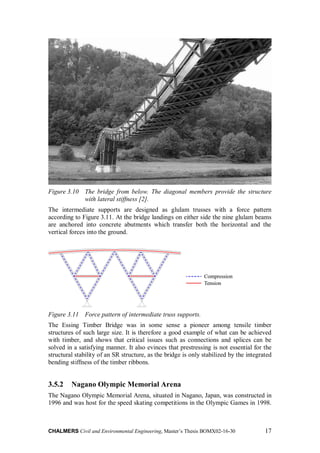 long span tensile timber roof structure | PDF