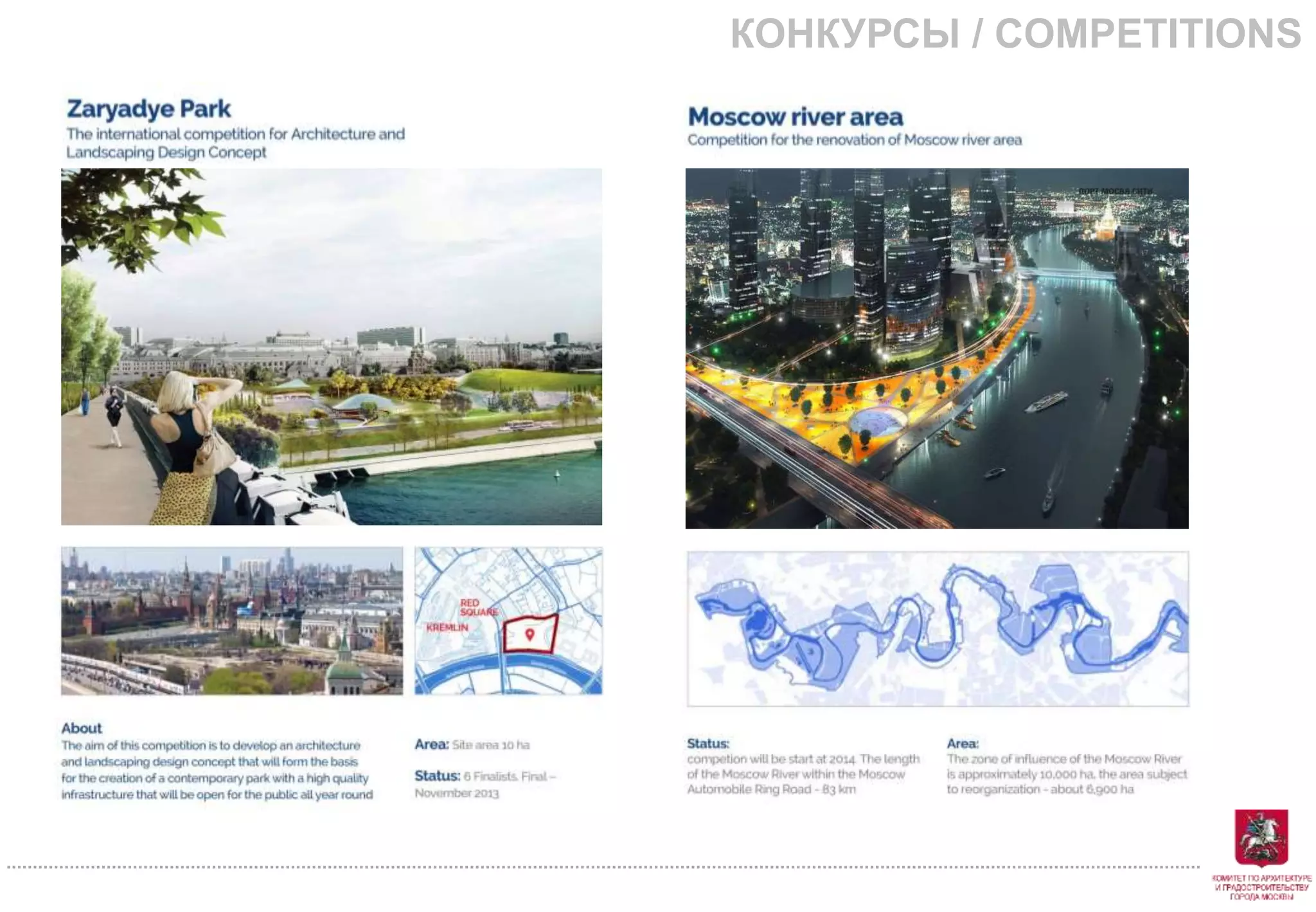 КОНКУРСЫ / COMPETITIONS
 