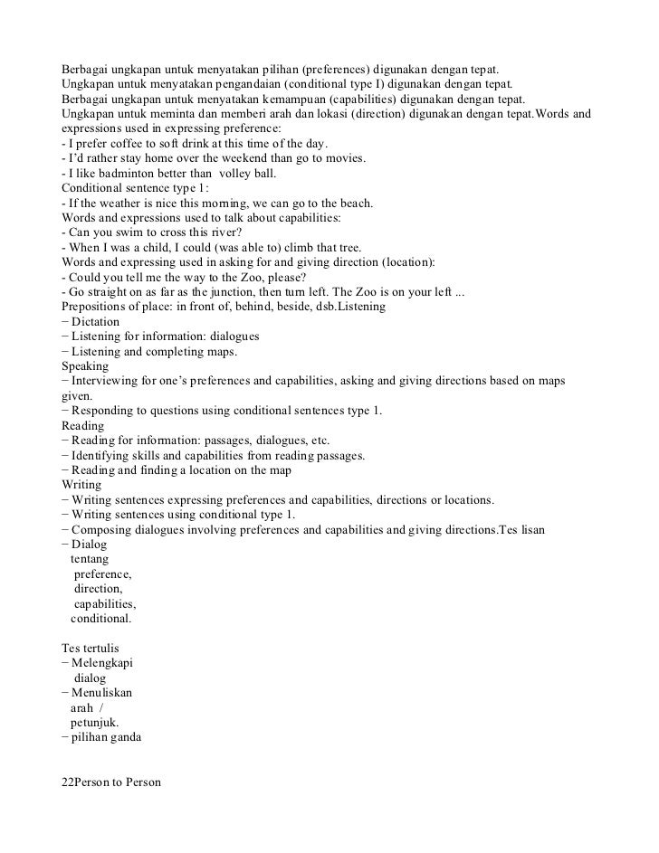 Contoh Soal If Clause
