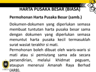 Liabiliti Yang Boleh Dituntut Di Dalam Permohona Surat Kuasa Mentadbir
