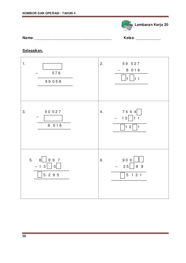 MODUL PENGAJARAN DAN PEMBELAJARAN MATEMATIK TAHUN 4 MODUL PENGAJARAN DAN PEMBELAJARAN MATEMATIK TAHUN 4