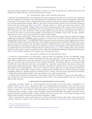 Silicon Technosignatures 3
panels that could compensate for reduced efficiency, whereas we consider potentially more reali...