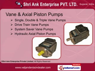 Pressure Control Valves by Shri Ank Enterprise Private Limited Ahmedabad