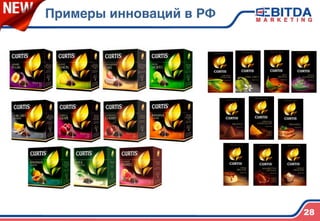  
	
  
	
  
Примеры инноваций в РФ4
28
 