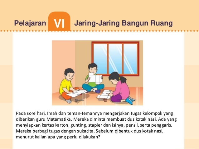 Jaring jaring Bangun Ruang Kelas 5