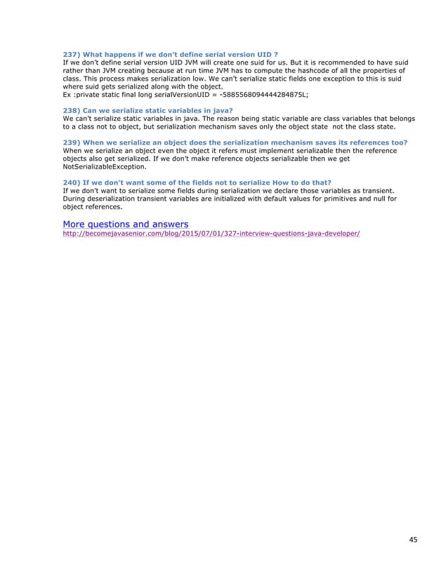 240 CORE JAVA INTERVIEW QUESTIONS AND ANSWERS.pdf