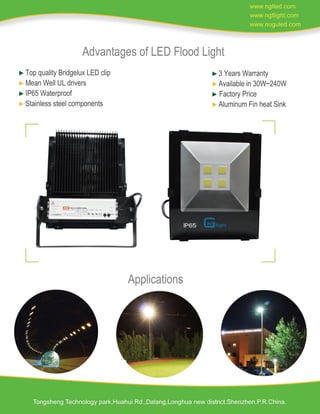 240w led flood light new