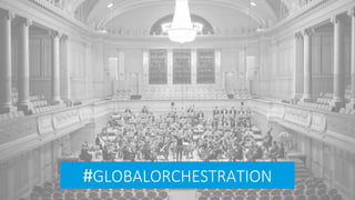 #GLOBALORCHESTRATION
 