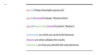 Workshop de Testes com Cypress