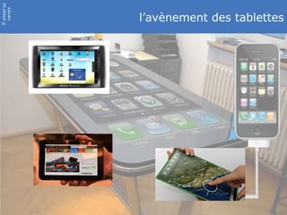 slidedby
nereÿs
©
l’avènement des tablettes
 