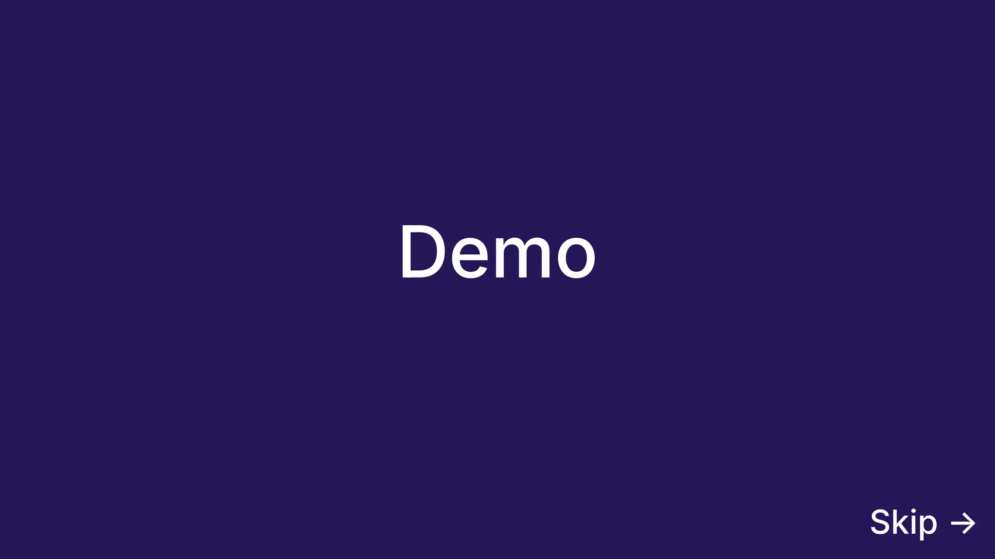 Demo
Skip →
 