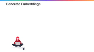 Generate Embeddings
 