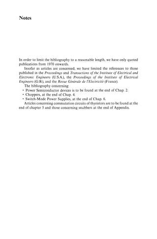 Power Electronic Converters Dcdc Conversion Robert Bausiere | PDF