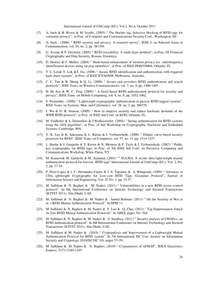 Cryptanalysis of Sulma, An Ultralightweight Mutual Authentication ...