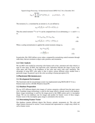 Image Information Retrieval From Incomplete Queries Using Color and ...