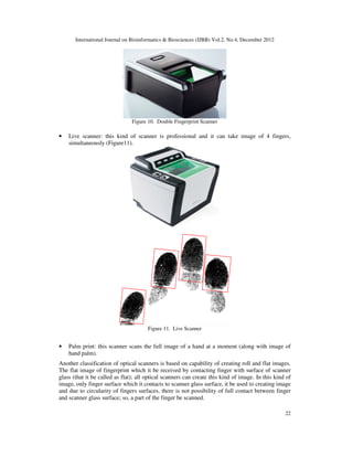 DESIGNING A NOVEL APPROACH FOR FINGERPRINT BIOMETRIC DETECTION: BASED ...