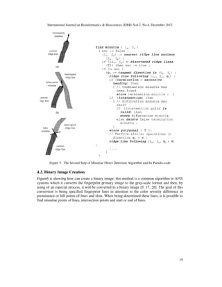DESIGNING A NOVEL APPROACH FOR FINGERPRINT BIOMETRIC DETECTION: BASED ...