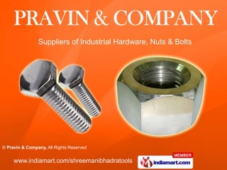 Suppliers of Industrial Hardware, Nuts & Bolts 