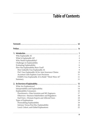 Explainable Ai For Practitioners Designing And Implementing Explainable ...