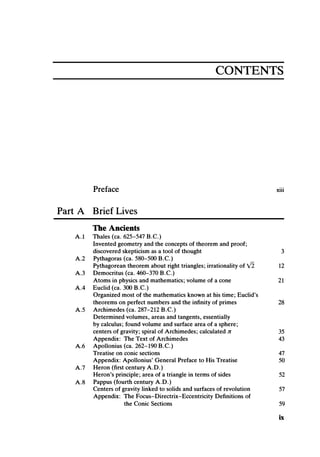 Calculus Gems Brief Lives And Memorable Mathematics George F Simmons | PDF
