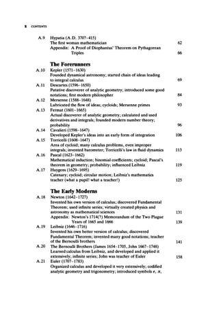 Calculus Gems Brief Lives And Memorable Mathematics George F Simmons | PDF
