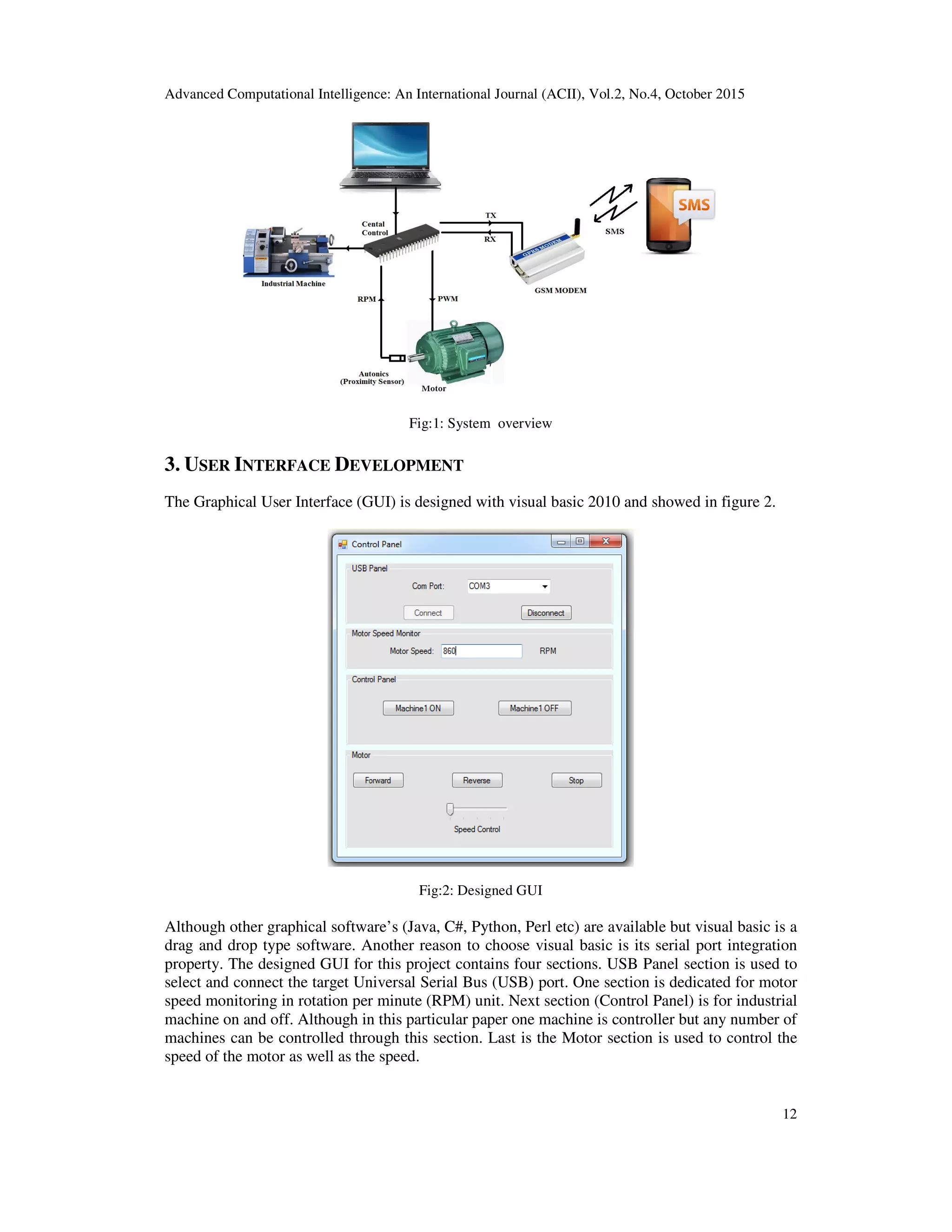 Cellular Based Automated Industrial Control and Monitoring System | PDF