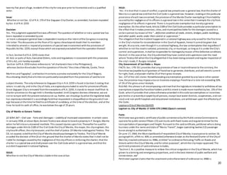 20
twenty-five years ofage, resident of the cityfor one year prior to hiselectionandis a qualified
voter.
Issue:
Whether or not Sec. 12 of R.A. 170 of the Dagupan CityCharter, as amended, hasbeen repealed
bySec. 6 of R.A. 2259
Decision:
Yes. The judgment appealedfromwas affirmed. The questionof whether or not a special law has
been repealed or amended byone
or more subsequent general laws is dependent mainlyonthe intent ofthe Congressinenacting
the latter. The discussions onthe floor of Co ngress showbeyond doubt that its members
intendedto amend o r repealall provisions ofspeciallaws inconsistent withthe provisions of
Republic Act No. 2259, except those which are expresslyexcludedfromthe operationthereof.
In fact, Section9 of R.A. 2259 states that
All Acts or parts of Acts, Executive Orders, rules andregulations inconsistent with the provisions
of this Act, are herebyrepealed.
Section 1ofR.A. 2259 makes reference to "all charteredcitiesinthe Philippines‖,
whereas Section8 excludes fromthe operationof the Act "the cities of Manila, Cavite, Trece
Martires andTagaytay", andSection4 contains a proviso exclusivelyfor the Cityof Baguio,
thusshowing clearlythat allcitiesnot particularlyexceptedfrom the provisions of saidAct are
subject thereto. The onlyreference to DagupanCityin R.A. 2259 is found inSection2 stating that
voters insaid city, and inthe City of Iloilo, are expresslyprecluded to vote for provincialofficials.
Since Dagupan Cityis removed fromthe exceptions ofR.A. 2259, it stands to reason itselfthat its
charter provisionon the age limit is therebyrepealed. Until Congress decrees otherwise, we are
not to tamper with the present statutoryset-up. Rather, we shouldgo bywhat the legislative body
has expresslyordained.It is accordinglyheldthat respondent is disqualifiedonthe groundof non -
age because at the time he filedhiscertificate of candidacy, at the time of the election, and at the
time he tookhis oath of office, he wasbelow the age of 25 years.
City of Manila vs Genaro Teotico
22 SCRA 267 – Civil Law - Torts and Damages – Liabilityof municipal corporations in certain cases
In January1958, at about 8pm, GenaroTeoticowas about to boarda jeepneyin P. Burgos, Manila
when he fell intoanuncovered manhole. This causedinjuries uponhim. Thereafter he suedfor
damages under Article 2189 of the Civil Code the Cityof Manila, the mayor, the cityengineer, the
cityhealthofficer, the citytreasurer, and the chief of police. CFI Manila ruledagainst Teotico. The
CA, on appeal, ruledthat the Cityof Manila shouldpaydamages to Teotico. The Cityof Manila
assailed the decision ofthe CA on the ground that the charter of Manila states that it shall not be
liable for damages causedbythe negligence of the cityofficers in enforcing the charter;that the
charter is a special law andshall prevail over the Civil Code which is a general law;andthat the
accident happenedinnational highway.
ISSUE:
Whether or not the Cityof Manilais liable inthe case at bar.
HELD:
Yes. It is true that incase of conflict, a special law prevailsover a general law;that the charter of
Manila is a special law andthat the Civil Code is a generallaw. However, lookingat the particular
provisions ofeachlawconcerned, the provisionof the Manila Charter exemptingit fromliability
causedbythe negligence ofits officers is a general lawinthe sense that it exempts the cityfrom
negligence of its officers ingeneral. There is noparticular exemptionbut merelya general
exemption. On the other hand, Article 2189 of the Civil Code provides a particular prescription to
the effect that it makes provinces, cities, and municipalitiesliable for the damages causedto a
certainperson byreasonof the “…defective condition of roads, streets, bridges, public buildings,
and other-public works under their control or supervision.”
The allegationthat the incident happenedin a national highwaywas onlyraisedfor the first time
in the City’s motionfor reconsideration inthe Court of Appeals, hence it cannot be given due
weight. At anyrate, eventhoughit is a national highway, the law contemplates that regardlessif
whether or not the roadis national, provincial, city, or municipal, so long as it is under the City’s
control andsupervision, it shall be responsible for damagesbyreason ofthe defective conditions
thereof. In the case at bar, the Cityadmittedtheyhave control andsupervisionover the road
where Teoticofell whenthe Cityallegedthat it has beendoingconstant andregular inspectionof
the city’s roads, P. Burgos included.
City Government of SanPablo v. Reyes
FACTS:Sec. 1 PD 551 provides that anyprovisionof law or localordinance to the contrary, the
franchise tax payable byall grantees of franchise to generate, distribute, andsell electric current
for light, heat, andpower shallbe 25 of their gross receipts.
Sec. 137 of the LGCstates:Notwithstandinganyexemption granted byanylawor other special
law, the province mayimpose a tax on business enjoyinga franchise at a rate not exceeding 50%
of 1% of the gross annul receipts.
RULING: the phrase is all-encompassing andclear that the legislature intended to withdraw all tax
exemptions enjoyedbyfranchise holders andthis intent is made more manifest bySec. 193 of the
Code, whenit provides that unlessotherwise providedinthiscode tax exemptions or incentives
grantedto or presentlyenjoyed byall persons, except local water districts, cooperatives, andnon-
stock and non-profit hospitals and educational institutions, are withdrawn upon the effectivityof
the Code.
LagmanvCityof Manila (QUICO)
Lagman vs.City of Manila 17 SCRA 579 (1966) (Quico's version)
Facts:
Petitioner was granteda certificate ofpublic convenience bythe Public service Commissionto
operate for public service fifteen (15) auti trucks withfixed routes andregular terminal for the
transportationof passengers and freight. Pursuant to the saidcertificate, petitioner whois doing
business under the name andstyle of“Marco Transit”, began operating twelve (12) passenger
buses alonghis authorizedline.
On june 17, 1964, the MunicipalBoardof respondent Cityof Manila, inpursuance to section 18,
paragraphhh, ofRA no. 409, as amended(otherwise known as the RevisedCharter of the Cityof
Manila), enactedordinance no. 4986, entitled“anordinance Rerouting Traffic on Roads and
Streets withinthe Cityof Manila, andfor other purposes”, whichthe citymayor approved. The
pertinent provisions of saidordinance includes;
“Section1. As a positive measure to relieve the critical congestionin the Cityof Manila, which has
grown to alarming and emergencyproportions, andinthe best interest of public welfare and
convenience, xxx”
Petitioner Lagmanclaims that the enactment andenforcement of ordinance no. 4986 is
 