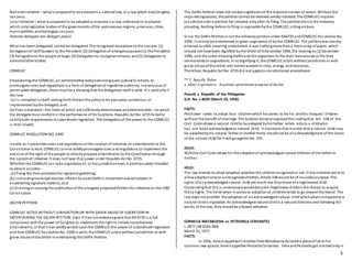 5
Nationalinitiative – what is proposedto be enactedis a national law, or a law which onlyCongress
can pass.
Local initiative – what is proposed to be adoptedor enacted is a law, ordinance or resolution
which onlylegislative bodies of the governments ofthe autonomous regions, provinces, cities,
municipalities, andbarangays canpass.
Potestas delegata non delegari potest
What has been delegated, cannot be delegated. The recognized exceptions to the rule are: [1]
Delegationof tariffpowers to the President;[2] Delegationof emergencypowers to the President;
[3] Delegationto the people at large; [4] Delegationto localgovernments;and[5] Delegation to
administrative bodies.
COMELEC
Empowering the COMELEC, an administrative bodyexercisingquasi judicial functions, to
promulgate rules and regulations is a form of delegationof legislative authority. Ineverycase of
permissible delegation, there must be a showing that the delegationitself is valid. It is validonlyif
the law
(a) is complete initself, setting forththereinthe policyto be executed, carriedout, or
implemented bythe delegate;and
(b) fixes a standard – the limits of which are sufficientlydeterminate anddeterminable – to which
the delegate must conform in the performance of his functions. Republic Act No. 6735 failedto
satisfyboth requirements insubordinate legislation. The delegationof the power to the COMELEC
is then invalid.
COMELEC RESOLUTION NO. 2300
Insofar as it prescribesrules andregulations onthe conduct of initiative onamendments to the
Constitutionis void. COMELECcannot validlypromulgate rules andregulations to implement the
exercise of the right of the people to directlypropose amendments to the Constitution through
the systemof initiative. It does not have that power under Republic Act No. 6735.
Whether the COMELECcan take cognizance of, or has jurisdictionover, a petitionsolelyintended
to obtain anorder:
(a) fixing the time anddatesfor signature gathering;
(b) instructingmunicipal election officers to assist Delfin’s movement andvolunteers in
establishing signature stations;and
(c) directing or causing the publicationof the unsigned proposedPetitionfor Initiative on the 1987
Constitution.
DELFIN PETITION
COMELEC ACTED WITHOUT JURISDICTION OR WITH GRAVE ABUSE OF DISCRETION IN
ENTERTAINING THE DELFIN PETITION. Even if it be concededex gratia that RA 6735 is a full
compliance withthe power of Congress to implement the right to initiate constitutional
amendments, or that it has validlyvested uponthe COMELECthe power of subordinate legislation
and that COMELECResolutionNo. 2300 is valid, the COMELECacted without jurisdiction or with
grave abuse ofdiscretion inentertaining the Delfin Petition.
The Delfin Petition does not containsignaturesof the requirednumber of voters. Without the
requiredsignatures, the petitioncannot be deemed validlyinitiated. The COMELECrequires
jurisdictionover a petition for initiative onlyafter its filing. The petitionthenis the initiatory
pleading. Nothing before its filing is cognizable bythe COMELEC, sitting enbanc.
Since the DelfinPetitionis not the initiatorypetitionunder RA6735 andCOMELECResolution No.
2300, it cannot be entertained or given cognizance of bythe COMELEC. The petitionwas merely
entered as UND, meaning undocketed. It was nothingmore thana mere scrap ofpaper, which
should not have been dignified bythe Order of 6 December 1996, the hearing on12 December
1996, and the order directing Delfinand the oppositors to file their memoranda to file their
memoranda or oppositions. In sodignifying it, the COMELECacted without jurisdiction or with
grave abuse ofdiscretion and merelywastedits time, energy, andresources.
Therefore, Republic Act No. 6735 did not applyto constitutional amendment.
** 2. Specific Rules
a. Mens Legislatoris: Ascertain spirit/intent/purposeof thelaw
Prasnik v. Republic of the Philippines
G.R. No. L-8639 (March 23, 1956)
FACTS:
Petitioner seeks to adopt four childrenwhich he claims to be his andPaz Vasquez’ children
without the benefit of marriage. The Solicitor General opposedthis statingthat Art. 338 of the
Civil Code allows a natural childto be adopted byhis father refers onlyto a childwho
has not beenacknowledgedas natural child. It maintains that inorder that a natural child may
be adoptedbyhis natural father or mother there shouldnot be anacknowledgment of the status
of the natural child for it will goagainst Art. 335.
ISSUE:
W/N the Civil Code allows for the adoptionof acknowledgednatural children of the father or
mother.
HELD:
The law intends to allow adoption whether the child be recognizedor not. If the intentionwere to
allowadoptiononlyto unrecognizedchildren, Article 338 would be of nouseful purpose. The
rights ofanacknowledgednatural child are muchless thanthose of a legitimated child.
Contendingthat this is unnecessarywoulddenythe illegitimate childrenthe chance to acquire
these rights. The trend when it comesto adoptionof childrentends to go toward the liberal. The
law does not prohibit the adoption of anacknowledgednatural child whichwhencomparedto a
natural childis equitable. An acknowledgednatural childis a naturalchildalso and following the
words of the law, theyshouldbe allowed adoption.
CORNELIA MATABUENA vs.PETRONILA CERVANTES
L-2877 (38 SCRA 284)
March 31, 1971
FACTS:
In 1956, hereinappellant’s brother Felix Matabuena donateda piece of lot to his
common-law spouse, hereinappellee Petronila Cervantes. Felix andPetronila got marriedonlyin
 