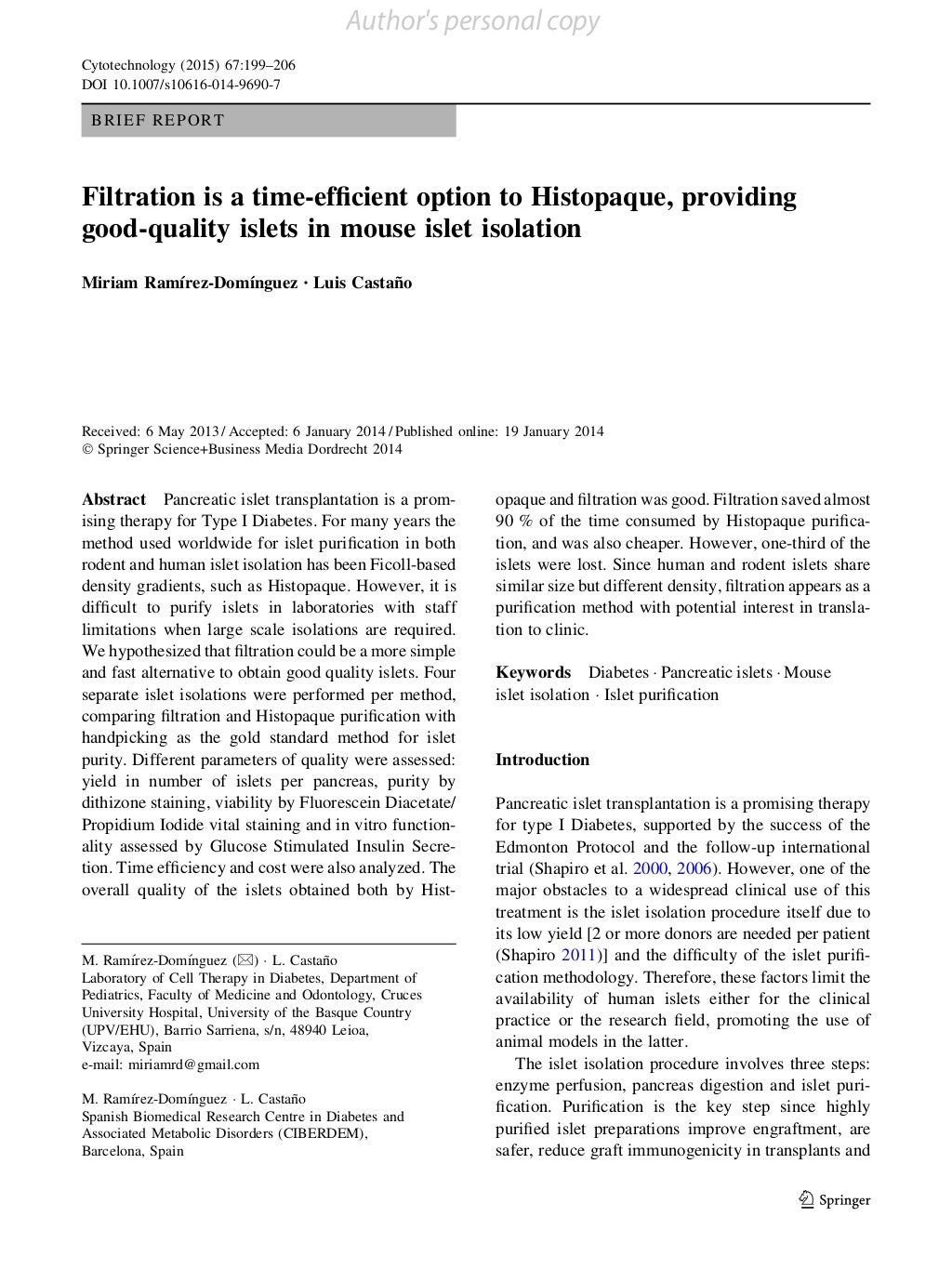 PDF Article Filtration